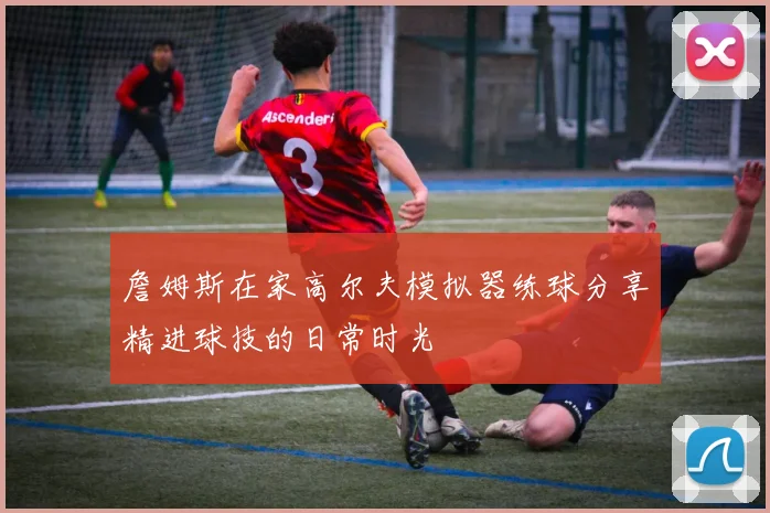 詹姆斯在家高尔夫模拟器练球分享精进球技的日常时光